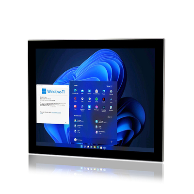 8va generación 17&quot; sistema industrial integrado 11 de Windows 10 de la ayuda de la PC del tacto