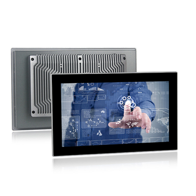 Ordenador de la pantalla táctil de la resolución 1920×1080 HMI Fanless todo en una PC para las soluciones industriales