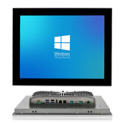 15&quot; PC industrial Fanless del 8vo panel táctil multi capacitivo AIO de la GEN I3 Linux