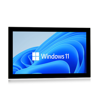 Ordenador industrial Fanless del panel táctil capacitivo de encargo de Intel I7 del soporte de la pared