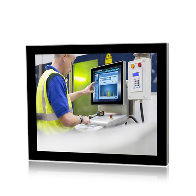 PC industrial impermeable al aire libre del panel táctil de IP69K 17 pulgadas de montado en la pared