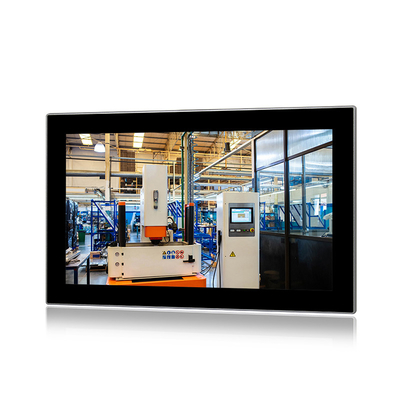 15,6” del panel LCD de la PC J6412 IP66 del tacto de agua 10 puntos Fanless resistentes industriales