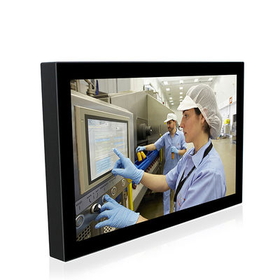 IP67 LAN Fanless USB RS232 PCAP de la pantalla táctil de la PC del panel de 21,5 pulgadas
