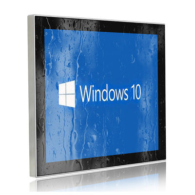 Pantalla táctil industrial médica de la PC de Inox de la prenda impermeable del OEM IP66 con la vivienda inoxidable