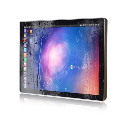 Ordenadores planos impermeables de la pantalla táctil Ip66, 19&quot; al aire libre PC Fanless del panel de Hmi