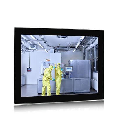 Monitor de la pantalla táctil de DC 12V Pcap, pantalla táctil capacitiva industrial de 15 pulgadas