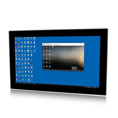 Prenda impermeable del tamaño Ip65 del monitor capacitivo de escritorio 15,6 del tacto 1920x1080”