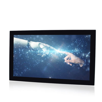 Monitor de la pantalla táctil de Front Ip 65, pantalla de visualización los 21.5In industrial rugosa