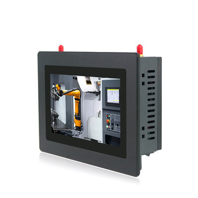 Soporte Fanless industrial del panel de la PC de la pantalla táctil capacitiva RJ45 mini
