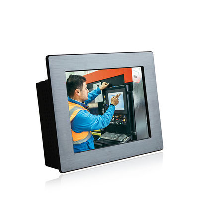 panel táctil integrado rugoso VESA GPIO Windows de Hmi del ordenador 450nits