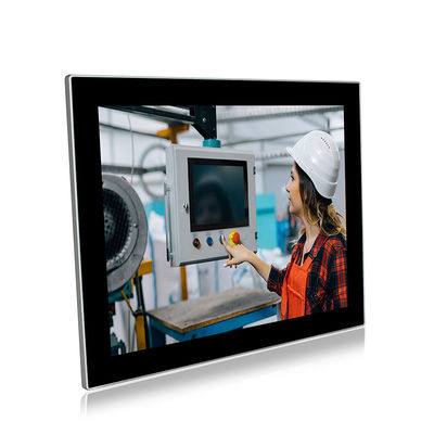 LAN industrial integrado a prueba de vandalismo 9V-36V de la pulgada 2 de la PC 15 del panel táctil