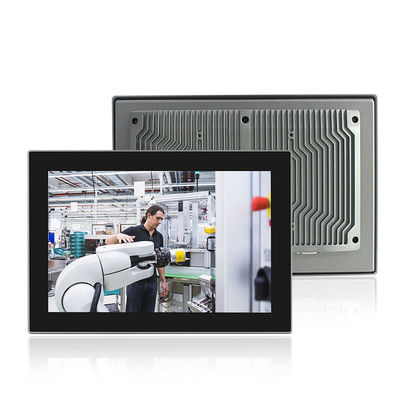 El soporte IP65 del panel impermeabiliza la PC industrial a prueba de polvo del tacto de HMI para el gabinete de control