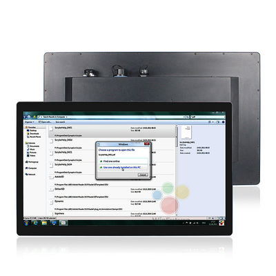 24&quot; PC impermeable VGA Fanless de la pantalla táctil de IP69K Pcap con el LAN de GbE