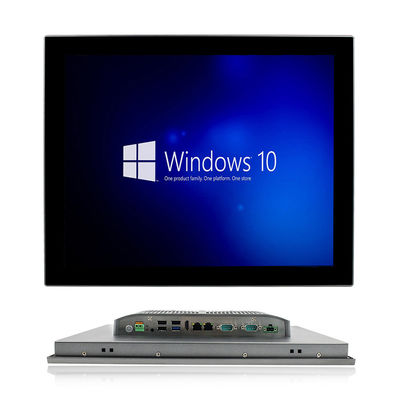 PC impermeable 1280x1024 de la pantalla táctil de Ip66 450cd/m2 para el gabinete