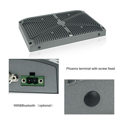 25w que pule con chorro de arena la oxidación anódica dura de la caja del disipador de calor Fanless de la PC Ac100-240v