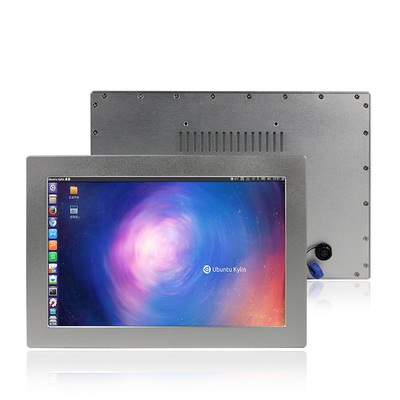 Monitor LCD industrial del monitor 450cd/m2 de la pantalla táctil de VGA DVI IP69K Lcd