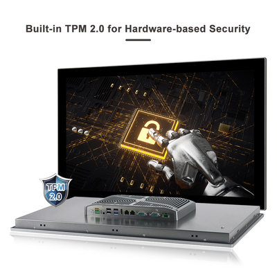 PC integrada tacto capacitivo 1000nits del panel táctil para la automatización industrial