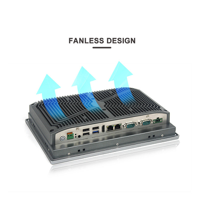 I5-8265U industrial todo en una PC del panel ordenador del panel de 10 pulgadas con DC EN 9V - 36V