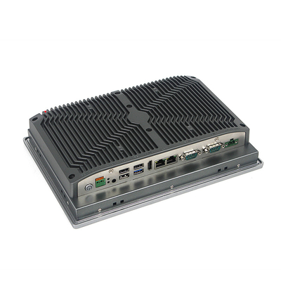 DC EN 9V - vivienda industrial del aluminio de la CPU de la pulgada I7-8565U de la PC HMI 10 del panel 36V