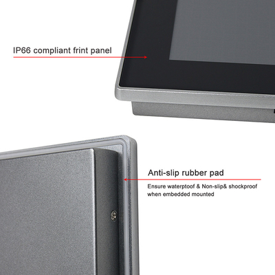 17&quot; PC integrada Windows11 Fanless todo del panel táctil en una PC capacitiva del panel táctil
