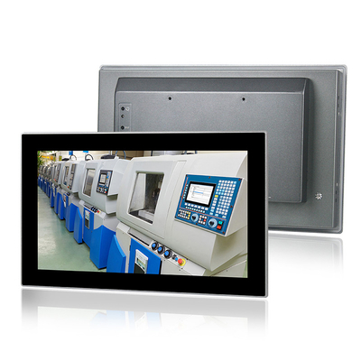 1920 x 1080 monitor resistente capacitivo DC 12V del tacto de 13,3 pulgadas