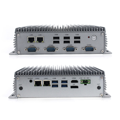 PC Fanless industrial DC 9V - 36V 8vo SSD de Mini Box de la GEN 4GB M.2 120G