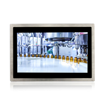 PC impermeable 13,3” 1920 x del panel de IP69K LCD 1080 industrial todo en una PC del panel