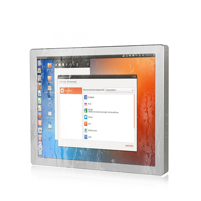 19&quot; PC industrial de Windows de la PC impermeable de la pantalla táctil con el SSD de 4G RAM 32G