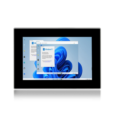 PC con pantalla táctil a prueba de agua IP66 Windows 11 Pro Industrial Embedded PC con TPM 2.0