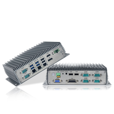 Alta ventana Fanless industrial potente Linux de la PC J6412 USB de Celeron mini con Wifi