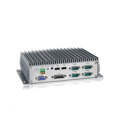Ordenador integrado rugoso quad-core del ODM J6412 del OEM Fanless con 8xUSB