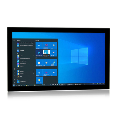 23,8 PC industrial toda del panel de la pulgada FHD PCAP en una VESA Mount Windows 10