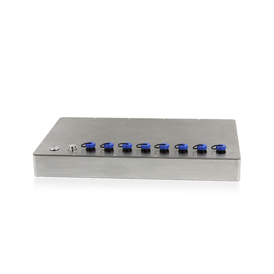 PC de acero inoxidable AISI304/316 Rs232 Hmi Lan Usb del panel del tacto Fanless