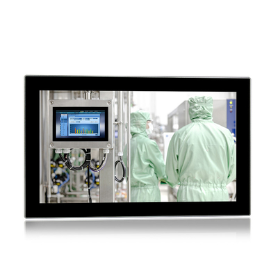 17,3” 10 puntos del panel táctil de la PC de Intel Celeron J6412 2.0GHz AIO de la PC Fanless capacitiva del panel