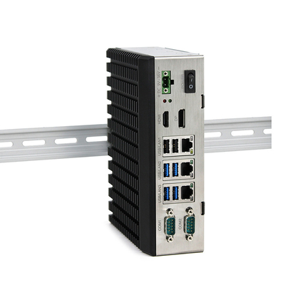 Montaje integrado industrial del carril del estruendo de Lan Ports de la PC 2 de la PC J16412 de la caja de Bluetooth mini