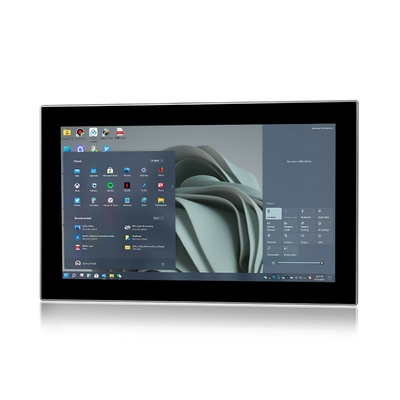 Pantalla ancha integrada rugosa IP65 Windows11 100*100 VESA Mounting de la PC de 15,6 pulgadas
