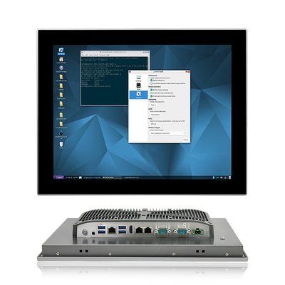 15 la PC industrial Windows10 Iot del ordenador de la pulgada J6412 proyectó la PC capacitiva de la pantalla táctil