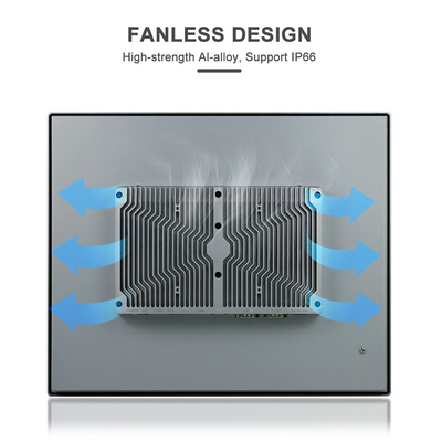 Punto industrial Fanless 17INCH de PCAP 1280 x 1024 de la PC 10 del panel de Wifi