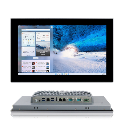 Industrial integrada Fanless todo en una PC J1900 J6412 de la pantalla táctil
