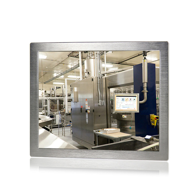Prenda impermeable industrial toda de la PC del panel de Windows 10 en una 17 pulgadas con Wifi