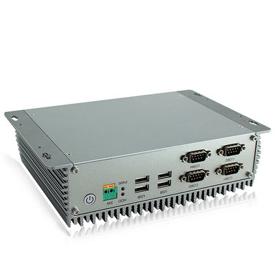 Pequeña CPU industrial rugosa 2 de COM 8 USB RS232 RS485 8vo del LAN 4 del ordenador