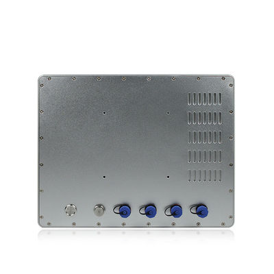 12 la PC industrial Fanless resistente del panel táctil de la pulgada J1900 selló completamente impermeable