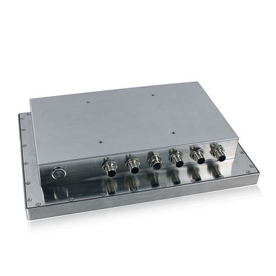 Pantalla táctil Fanless impermeable industrial de la PC del panel Ip66 del 12in con el caso de acero inoxidable