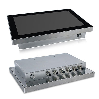 HMI 12&quot; industrial todo en de la pantalla táctil de la PC 1280 * 800 PC del panel un I3