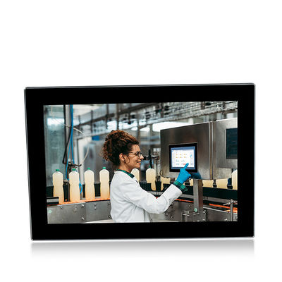 Uso de escritorio de la elaboración de la carne de la PC del panel de Inox Ip66 Ip69k HMI