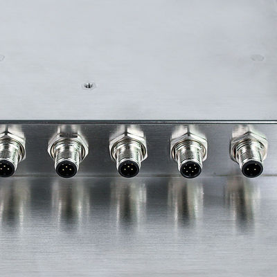 PC de acero inoxidable del panel de los conectores M12