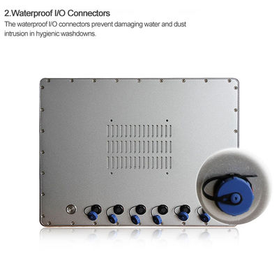 Base I5 industrial todo en una prenda impermeable del tamaño Ip66 de la PC el 15in de la pantalla táctil