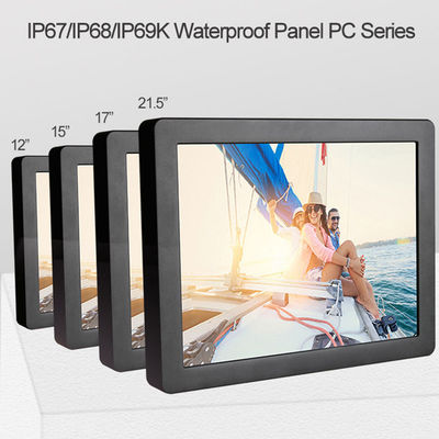 Hmi Vesa Industrial Panel Mount Pc, ordenador del panel táctil del tacto de Ip69k