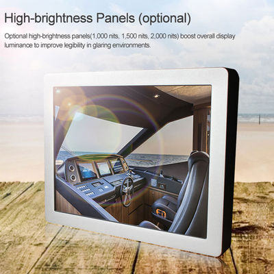 PC del panel de los ordenadores de la pantalla táctil Ip68 con el cable impermeable