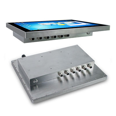 VGA telegrafía la PC del panel de Windows 7, 15 ordenador industrial rugoso de la pulgada Ip69k